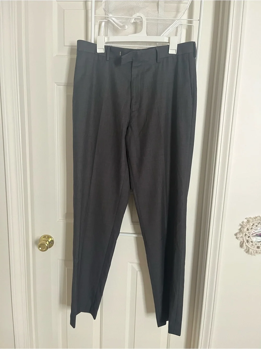 Axist Men's Tailored Dress Pants - Charcoal 34